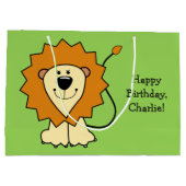 Texttasche für die Illustration Große Geschenktüte (Rückseite)