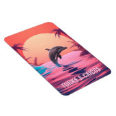 Texttürme und Caicos-Dolphin Magnet (Rechte Seite)