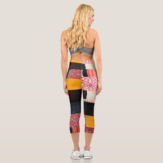 Textur21 Capri Leggings (Rückseite)