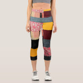 Textur21 Capri Leggings (Vorderseite)