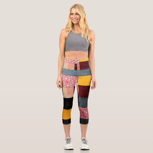 Textur21 Capri Leggings (Vorderseite)