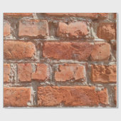 Textur aus alten, verwitterten Ziegeln. Hintergrun Geschenkpapier (Flach)