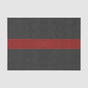Textur aus Burgund und schwarzem Leder Seidenpapier
