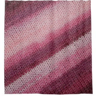Textur aus gegossenem Stoff, lila-rosa abstrakt. Duschvorhang