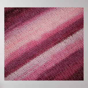 Textur aus gegossenem Stoff, lila-rosa abstrakt. Poster