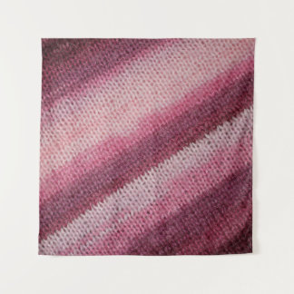 Textur aus gegossenem Stoff, lila-rosa abstrakt. Wandteppich