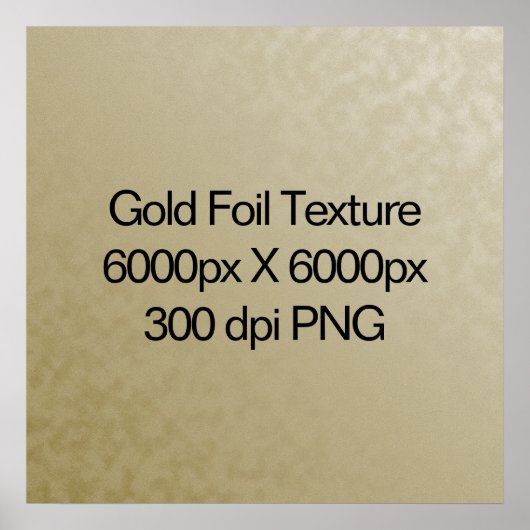 Textur aus Gold, 6000px x x 6000px PNG Poster (Vorne)