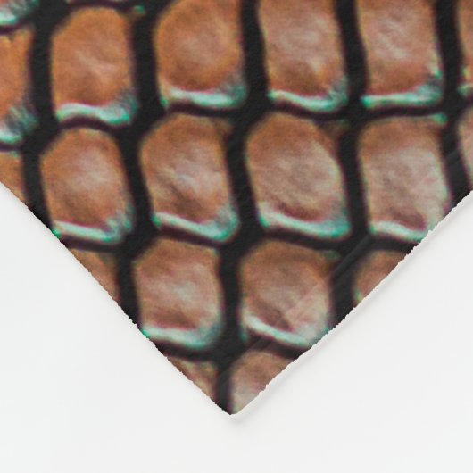 Textur aus Hautschleid,Krokodil,l Fleecedecke (Ecke)