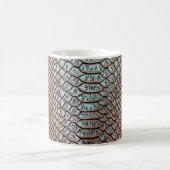 Textur aus Hautschleid,Krokodil,l Kaffeetasse (Mittel)