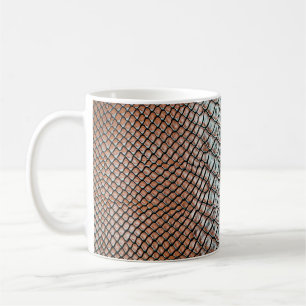 Textur aus Hautschleid,Krokodil,l Kaffeetasse