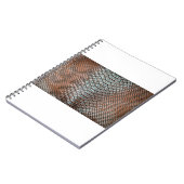 Textur aus Hautschleid,Krokodil,l Notizblock (Linke Seite)