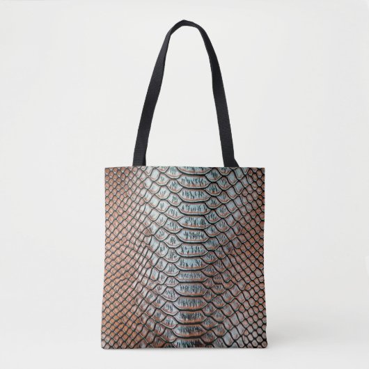 Textur aus Hautschleid,Krokodil,l Tasche (Vorderseite)