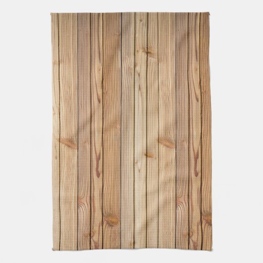 Textur aus hellem Holz Küchentuch (Vertikal)