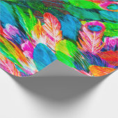 Textur aus Seidengewebe. hintergrund. farbenfrohe  Geschenkpapier (Ecke)