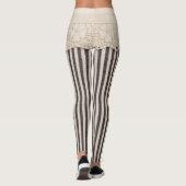 Textur aus Spitzen, Hintergrund. Leggings (Rückseite)