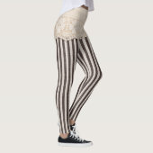 Textur aus Spitzen, Hintergrund. Leggings (Rechts)