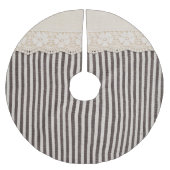 Textur aus Spitzen, Hintergrund. Polyester Weihnachtsbaumdecke (Vorderseite)