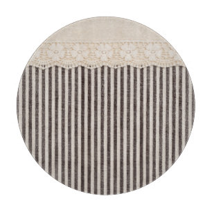 Textur aus Spitzen, Hintergrund. Schneidebrett