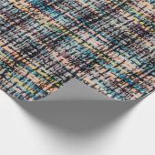 Textur aus Stoff Geschenkpapier (Ecke)