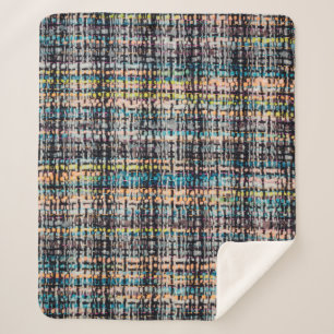 Textur aus Stoff Sherpadecke