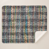 Textur aus Stoff Sherpadecke (Vorderseite (Horizontal))