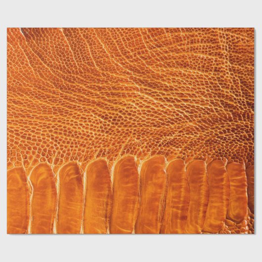 Textur aus Straußenleder Geschenkpapier (Flach)