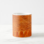 Textur aus Straußenleder Kaffeetasse (Mittel)