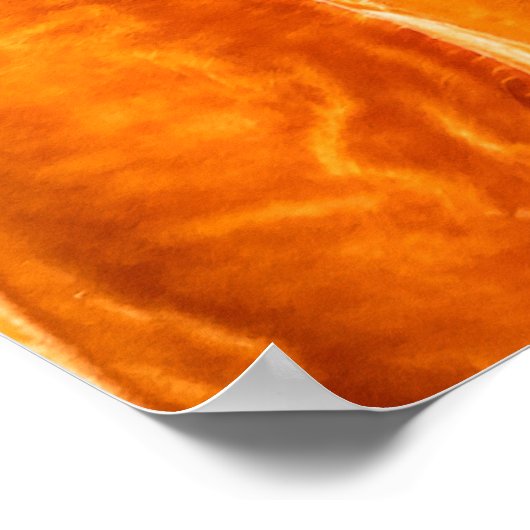 Textur aus Straußenleder Poster (Ecke)