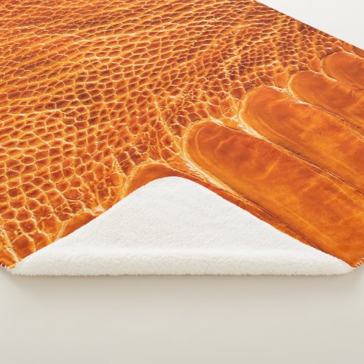 Textur aus Straußenleder Sherpadecke (3/4)