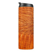 Textur aus Straußenleder Thermosbecher (Nach rechts gedreht)