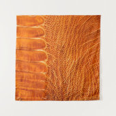 Textur aus Straußenleder Wandteppich (Vorderseite (Horizontal))