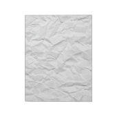 Textur aus weißem, geflochtenem Papier Notizblock (Rotiert)