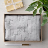 Textur aus weißem Stein 1 Seidenpapier (Geschenk)