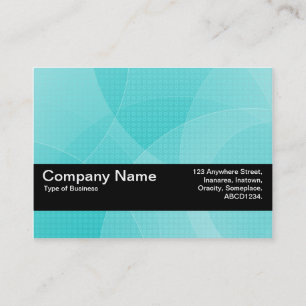 Textur Band V2 - Cyan Kurven Visitenkarte