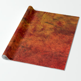 Textur Burnt Orange Braun Vintag antike  Geschenkpapier