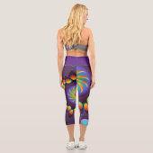 Textur Capri Leggings (Rückseite)