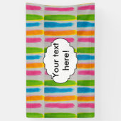 Textur der Aquarellfarben Banner (Vertikal)