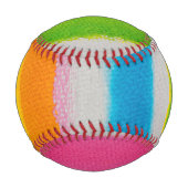 Textur der Aquarellfarben Baseball (Rückseite)