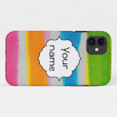 Textur der Aquarellfarben Case-Mate iPhone Hülle (Rückseite (Horizontal))