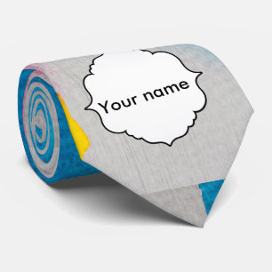 Textur der Aquarellfarben Krawatte