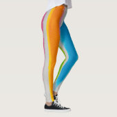 Textur der Aquarellfarben Leggings (Rechts)