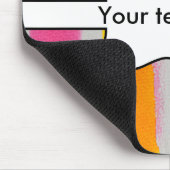 Textur der Aquarellfarben Mousepad (Ecke)