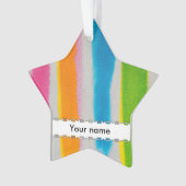 Textur der Aquarellfarben Ornament (Vorderseite)