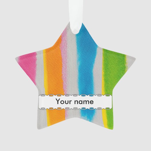 Textur der Aquarellfarben Ornament (Vorderseite)