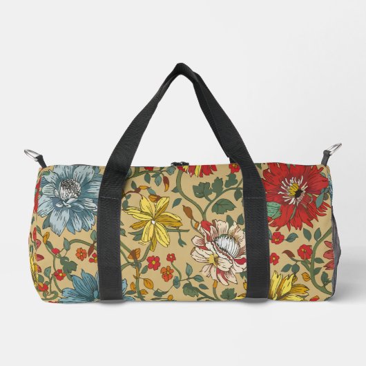 Textur der Blume Duffle Bag (Vorderseite)