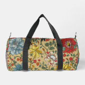 Textur der Blume Duffle Bag (Rückseite)