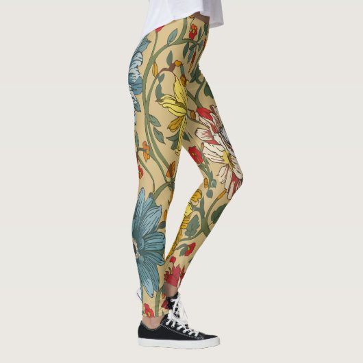Textur der Blume Leggings (Rechts)