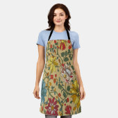 Textur der Blume Schürze (Getragen)