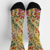 Textur der Blume Socken (Oben)