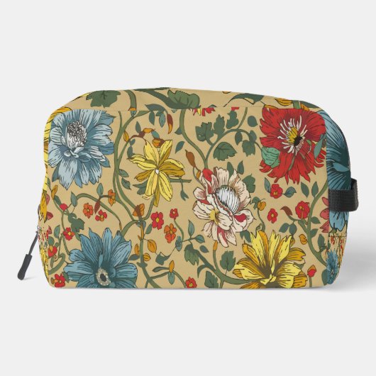 Textur der Blume Waschbeutel (Rückseite)